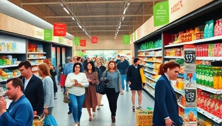 Tesco's Stock Price Swings Amidst Fluctuating Performance Metrics