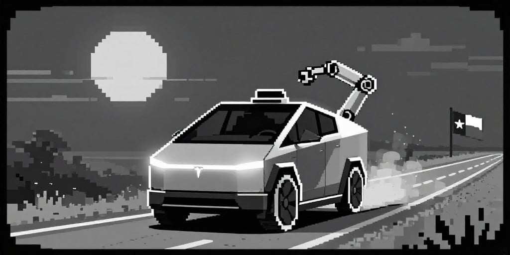 Tesla Unveils Cybercab Robotaxi, Faces NHTSA Audit & Market Shift