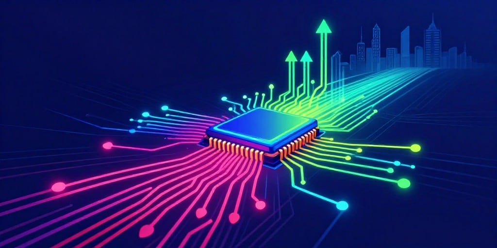 Texas Instruments Drives Modest Gains Amid Strong Semiconductor Rally