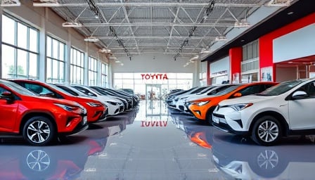 Toyota Maintains Market Dominance Despite Rising Competitors