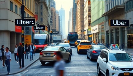 Uber's Stock Soars as AI Expansion Promises Autonomous Ride Revolution