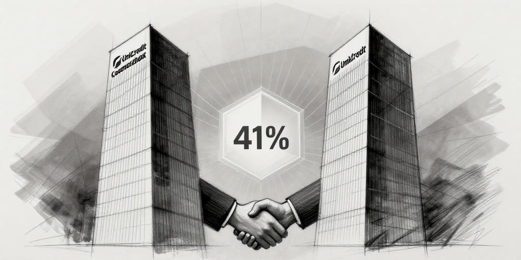 UniCredit Wraps Extended Offer for Commerzbank as DAX Hits Record Highs