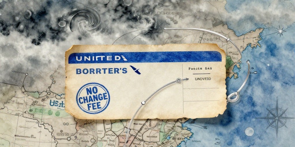 United Airlines Waives Change Fees Amid Eastern Storm, Cautions on Chinese Flight Expansion