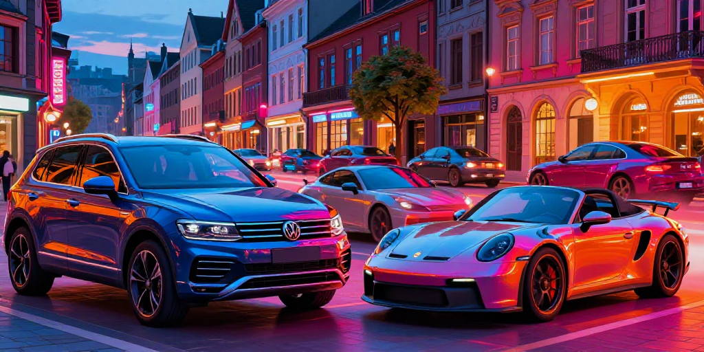 Volkswagen Leads European Car Sales, Porsche Focuses on Premium Gains and Cost Cuts in March 2024