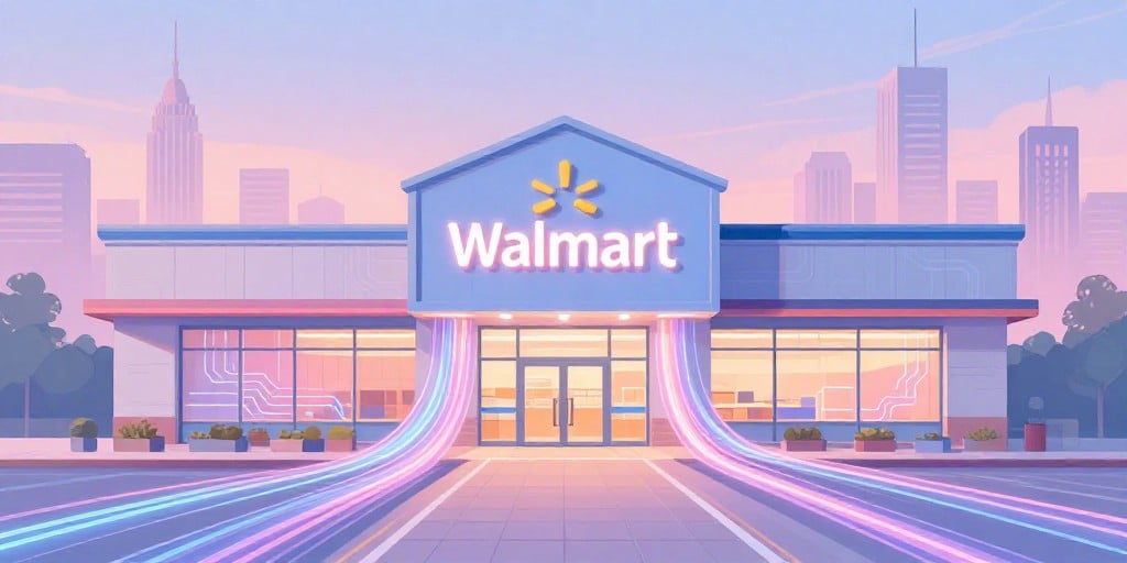 Walmart Stock Slides as Same‑Store Sales Hit Six‑Year Low, Tech Volatility Persists